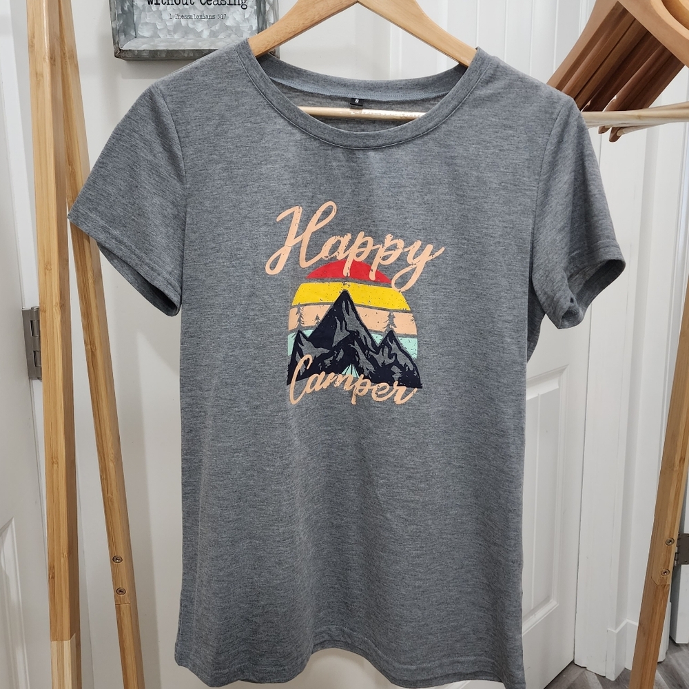 Happy Camper T-shirt size small